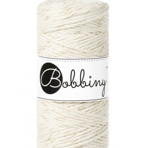 Torcido Bobbiny 3mm / 100m Golden Natural