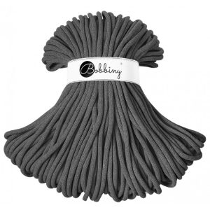 Entrançado Bobbiny 9mm / 100m Charcoal