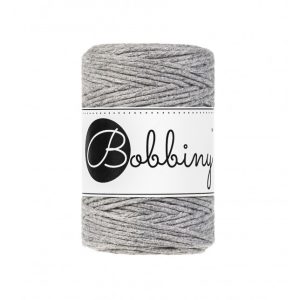 Torcido Bobbiny 1,5mm / 100m Silver