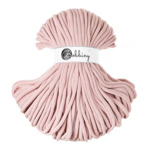 Entrançado Bobbiny 9mm / 100m Pastel Pink