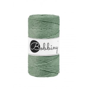 Torcido Bobbiny 3mm / 100m Eucalyptus Green