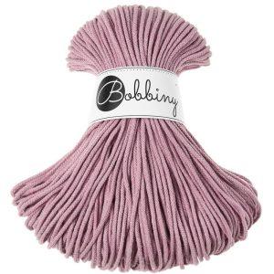 Entrançado Bobbiny 3mm / 100m Dusty Pink