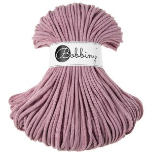 Entrançado Bobbiny 5mm / 100m Dusty Pink