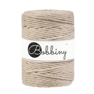 Torcido Bobbiny 5mm / 100m Beige