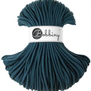 Entrançado Bobbiny 5mm / 100m Peacock Blue