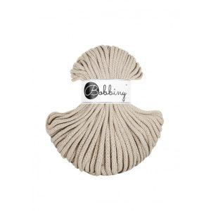 Entrançado Bobbiny 5mm / 50m Beige