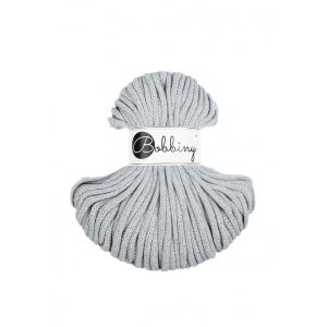 Entrançado Bobbiny 5mm / 50m Light Grey