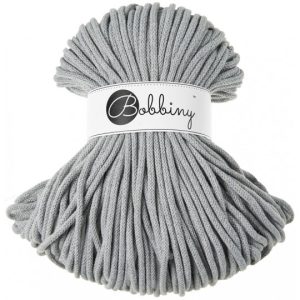 Entrançado Bobbiny 5mm / 50m Silver