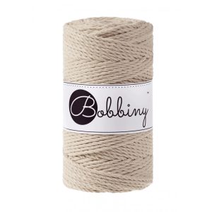 Corda Bobbiny 3mm / 100m Beige