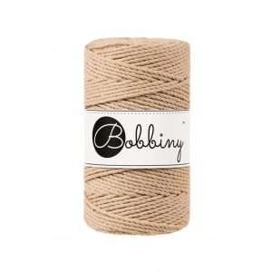 Corda Bobbiny 3mm / 100m Biscuit