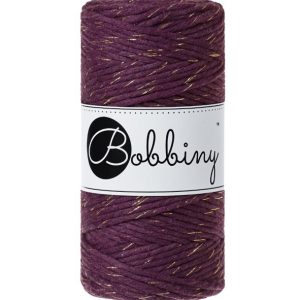 Torcido Bobbiny 3mm / 100m Golden Blackberry