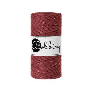 Torcido Bobbiny 3mm / 100m Golden Wild Rose
