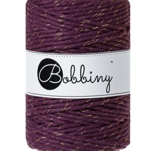 Torcido Bobbiny 5mm / 100m Golden Blackberry