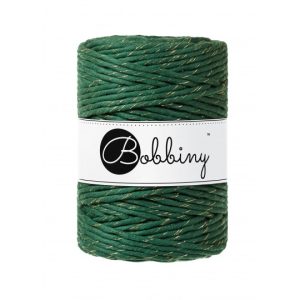 Torcido Bobbiny 5mm / 100m Golden Pine Green