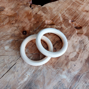 Argola de madeira D7cm
