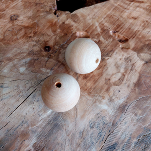 Bola de madeira D5cm