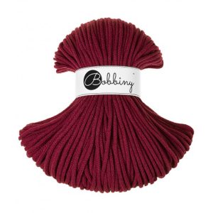 Entrançado Bobbiny 5mm / 100m Wine Red