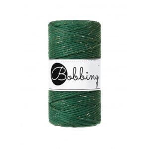 Torcido Bobbiny 3mm / 100m Golden Pine Green