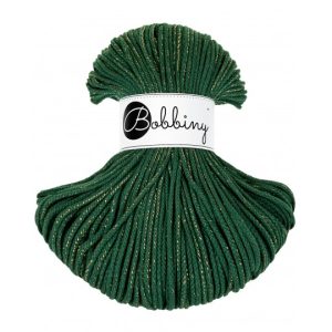 Entrançado Bobbiny 3mm / 100m Golden Pine Green